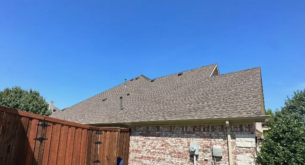 Completed roof replacement project in Great Neck